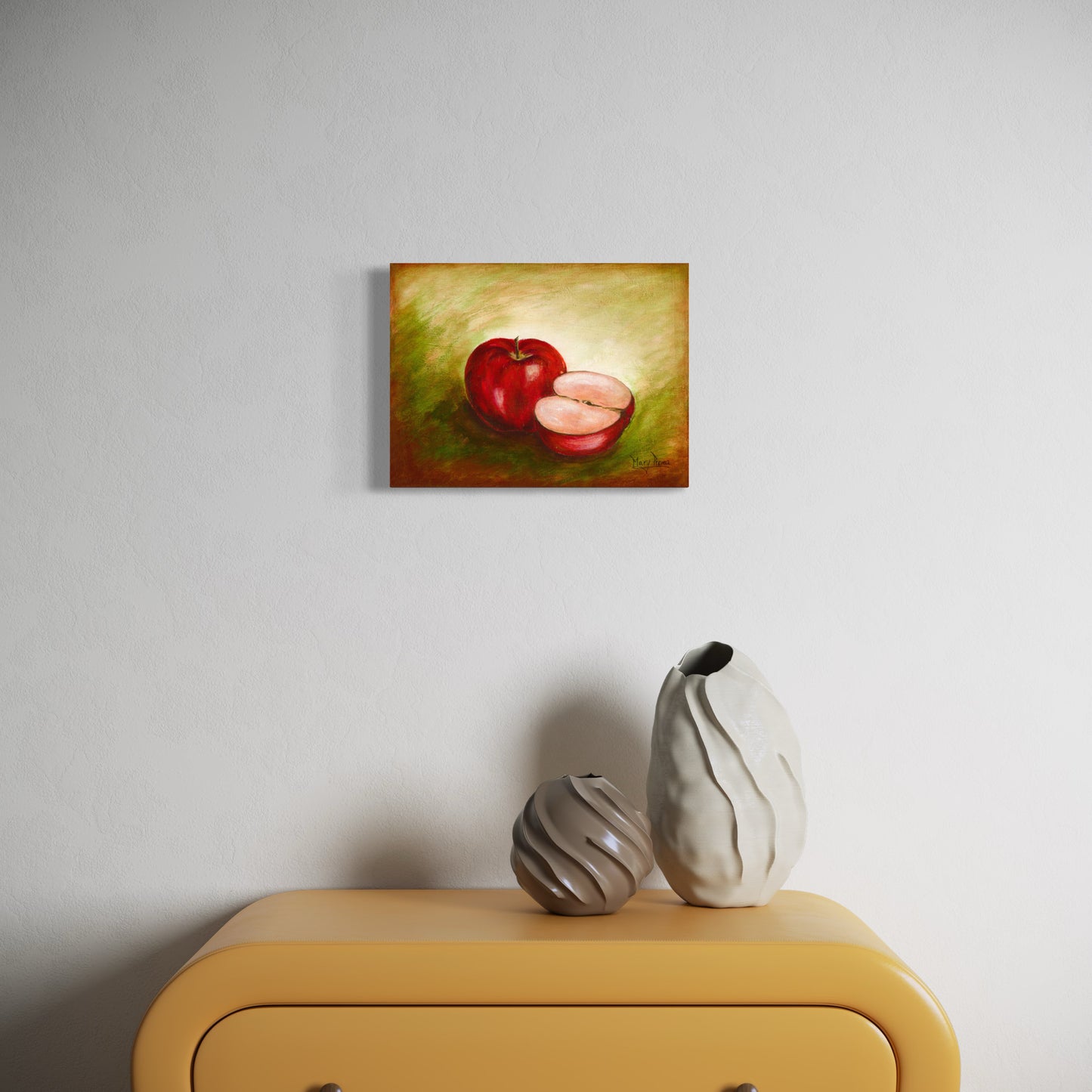 "An Apple and a half" Original Painting
