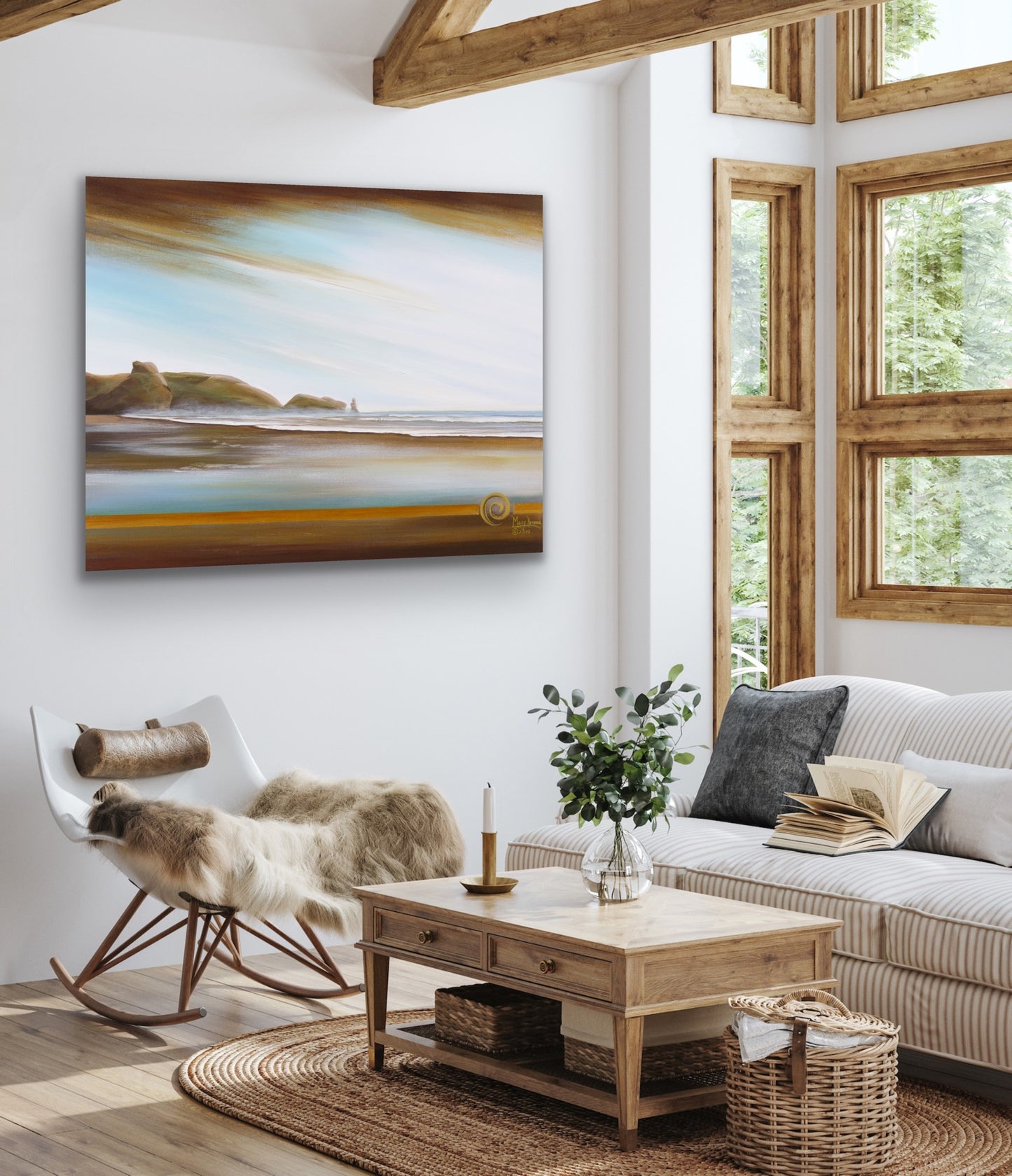 "Golden Rays" Original Painting