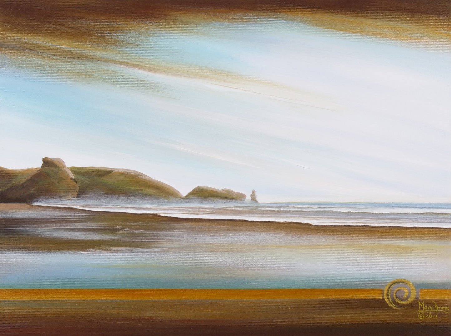 "Golden Rays" Original Painting