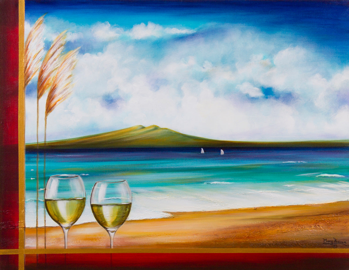 "Serene Sips" Original Painting