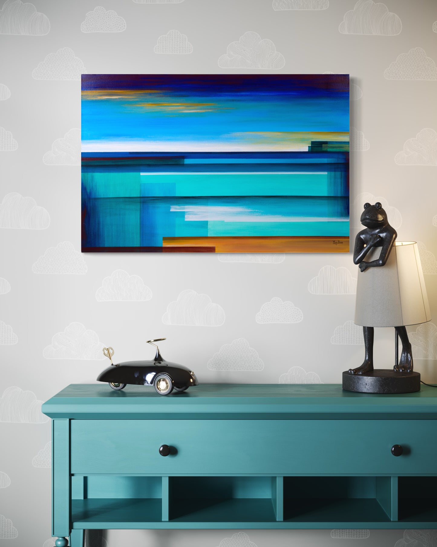 "Abstract Seascape" Fine Art Print