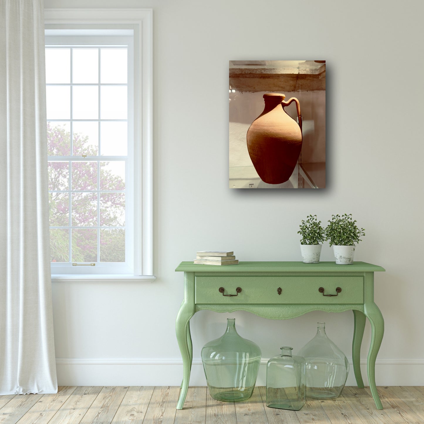 "Exquisite Earthenware: 17th Century Portuguese Urn" Fine Art Photography