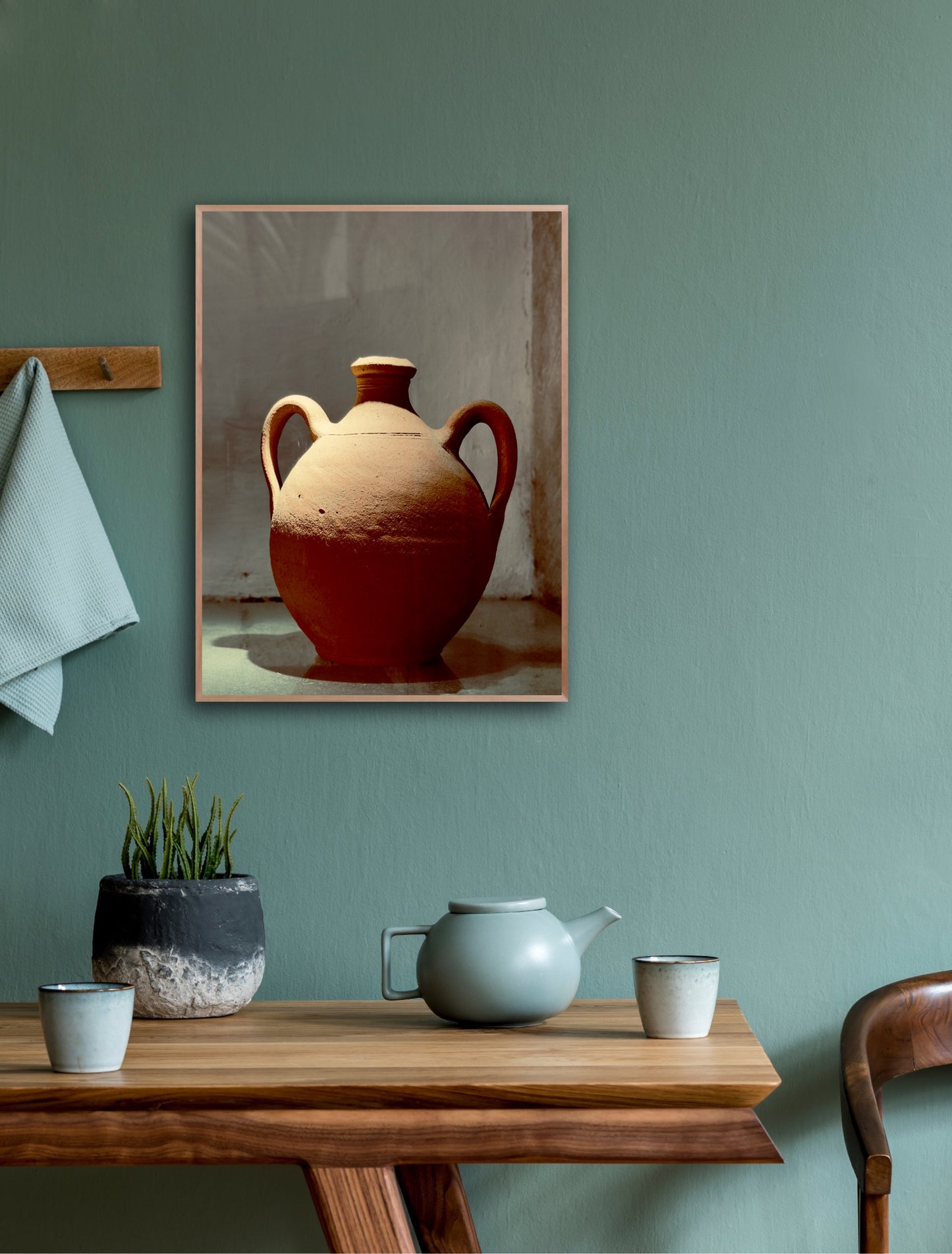 "Exquisite Artisan Ware: 17th Century Portuguese Urn" Fine Art Photography