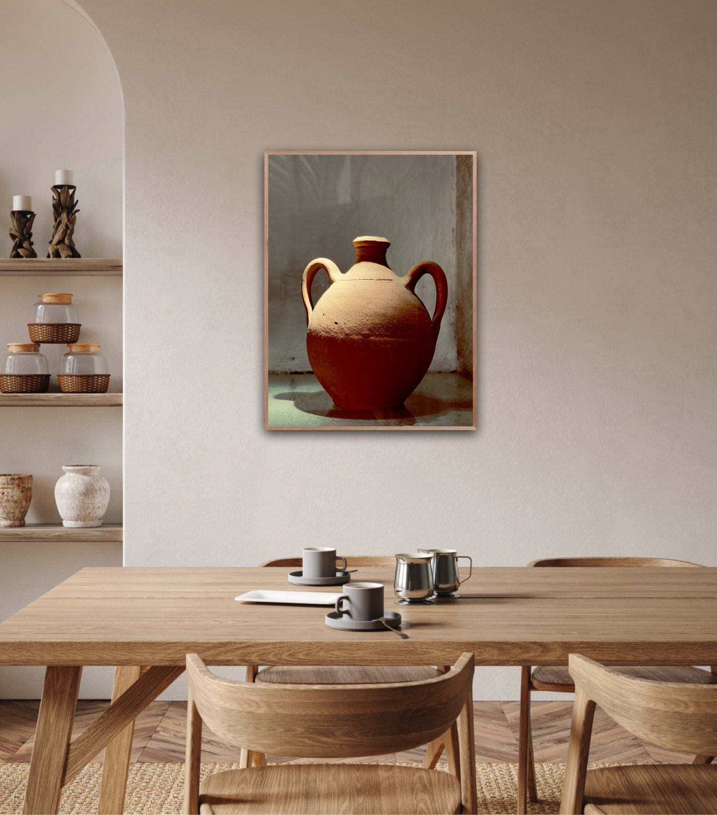 "Exquisite Artisan Ware: 17th Century Portuguese Urn" Fine Art Photography
