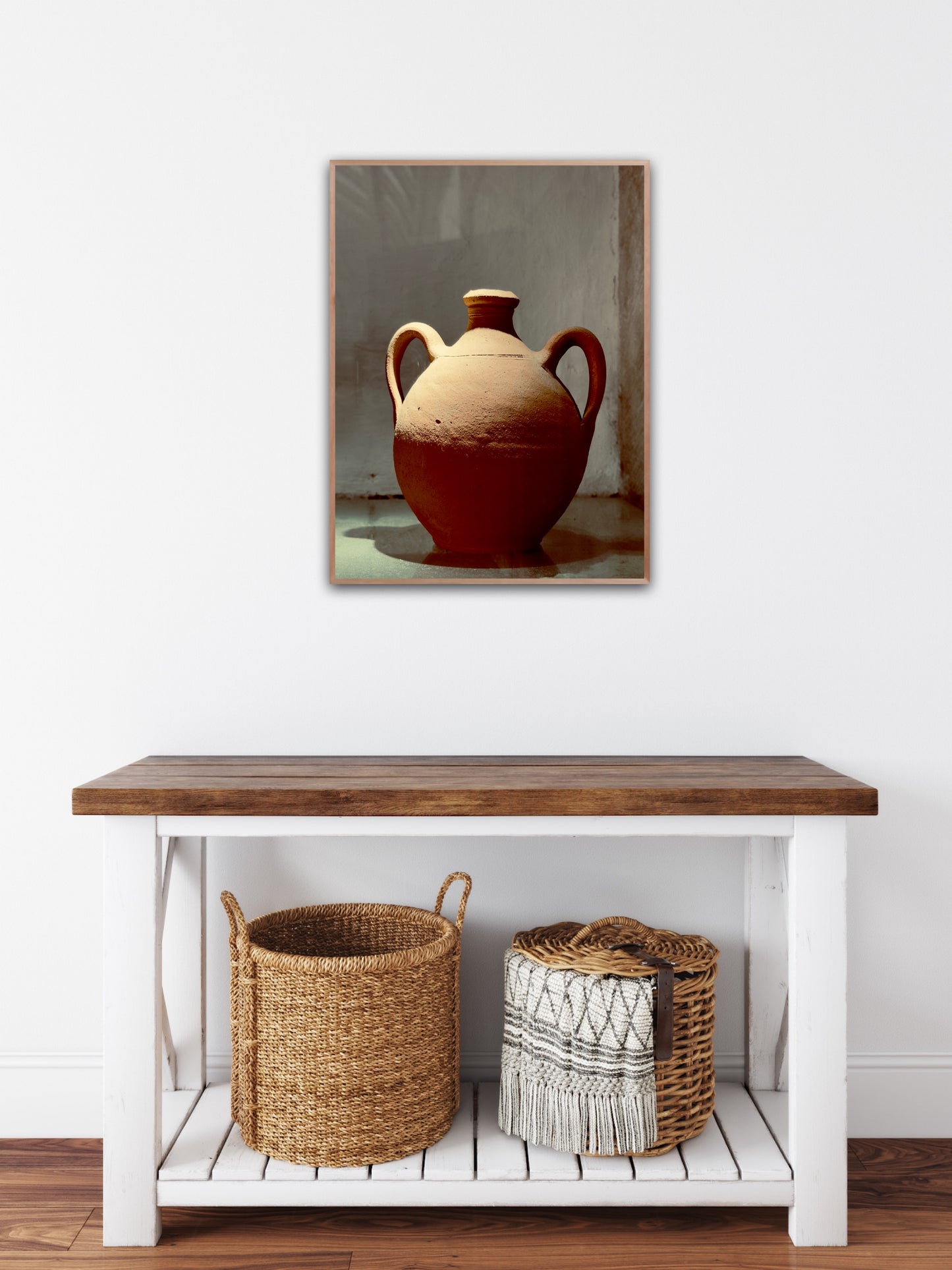 "Exquisite Artisan Ware: 17th Century Portuguese Urn" Fine Art Photography