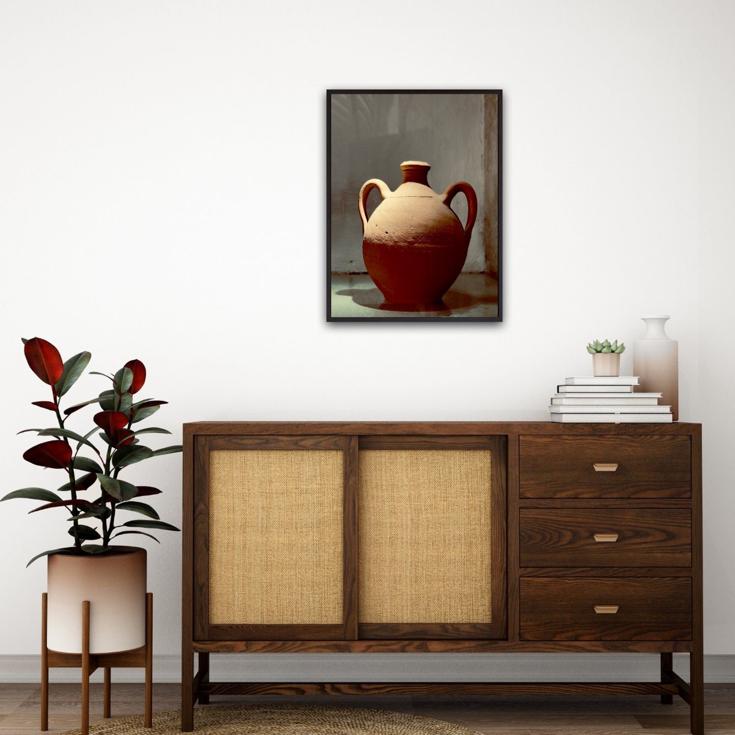 "Exquisite Artisan Ware: 17th Century Portuguese Urn" Fine Art Photography
