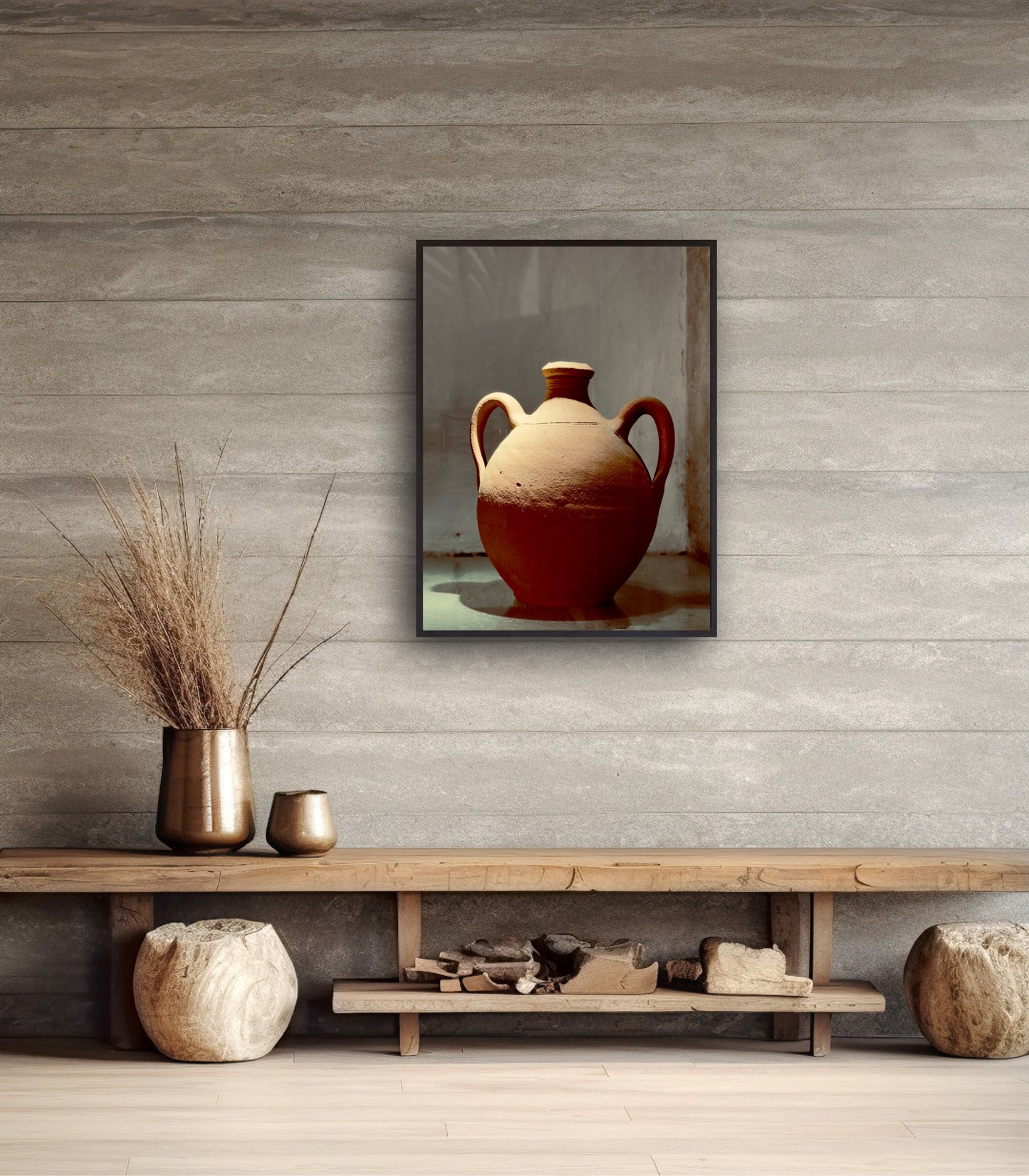 "Exquisite Artisan Ware: 17th Century Portuguese Urn" Fine Art Photography