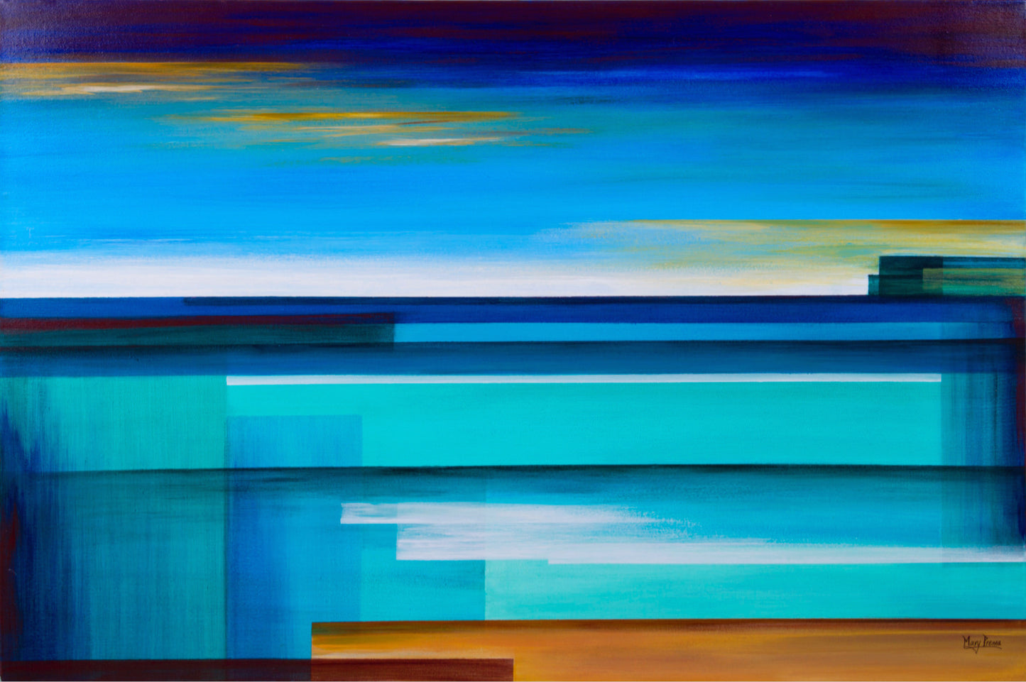 "Abstract Seascape" Fine Art Print