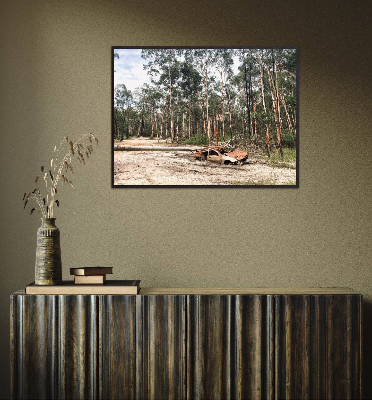 "Silent Rust, Fallen Wood" Fine Art Photography