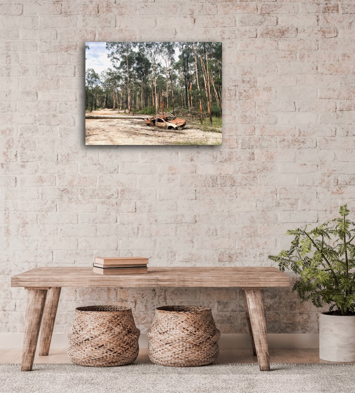 "Silent Rust, Fallen Wood" Fine Art Photography