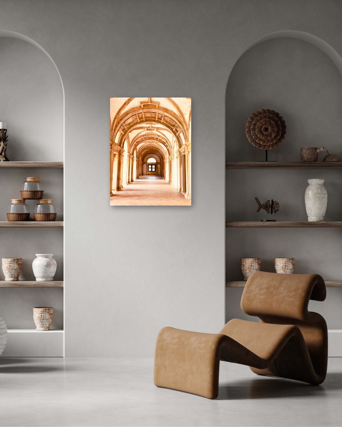 "Through the Light-Filled Arches" Fine Art Photography