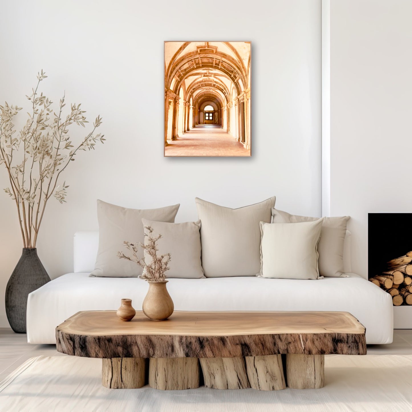"Through the Light-Filled Arches" Fine Art Photography
