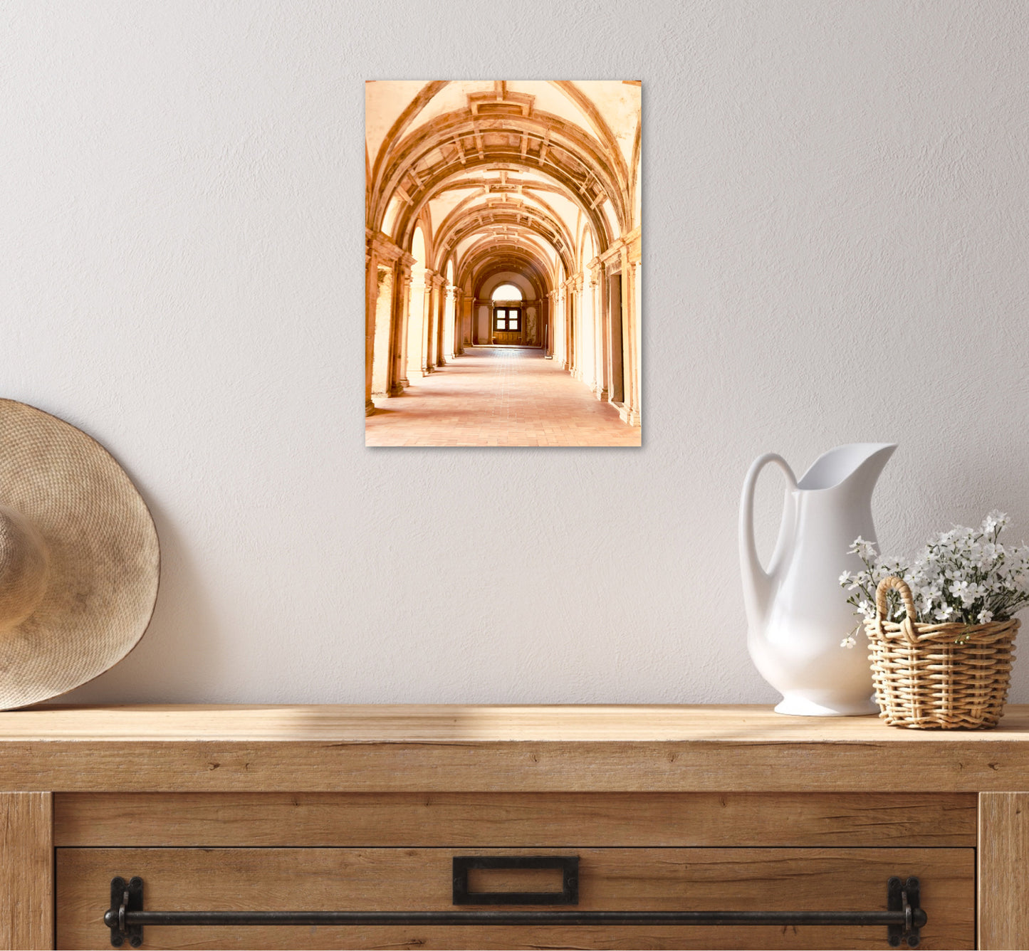 "Through the Light-Filled Arches" Fine Art Photography