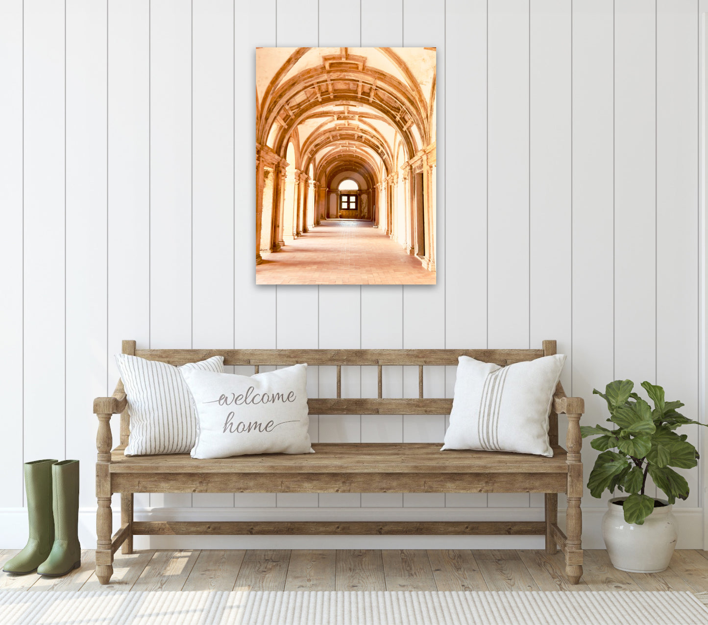 "Through the Light-Filled Arches" Fine Art Photography