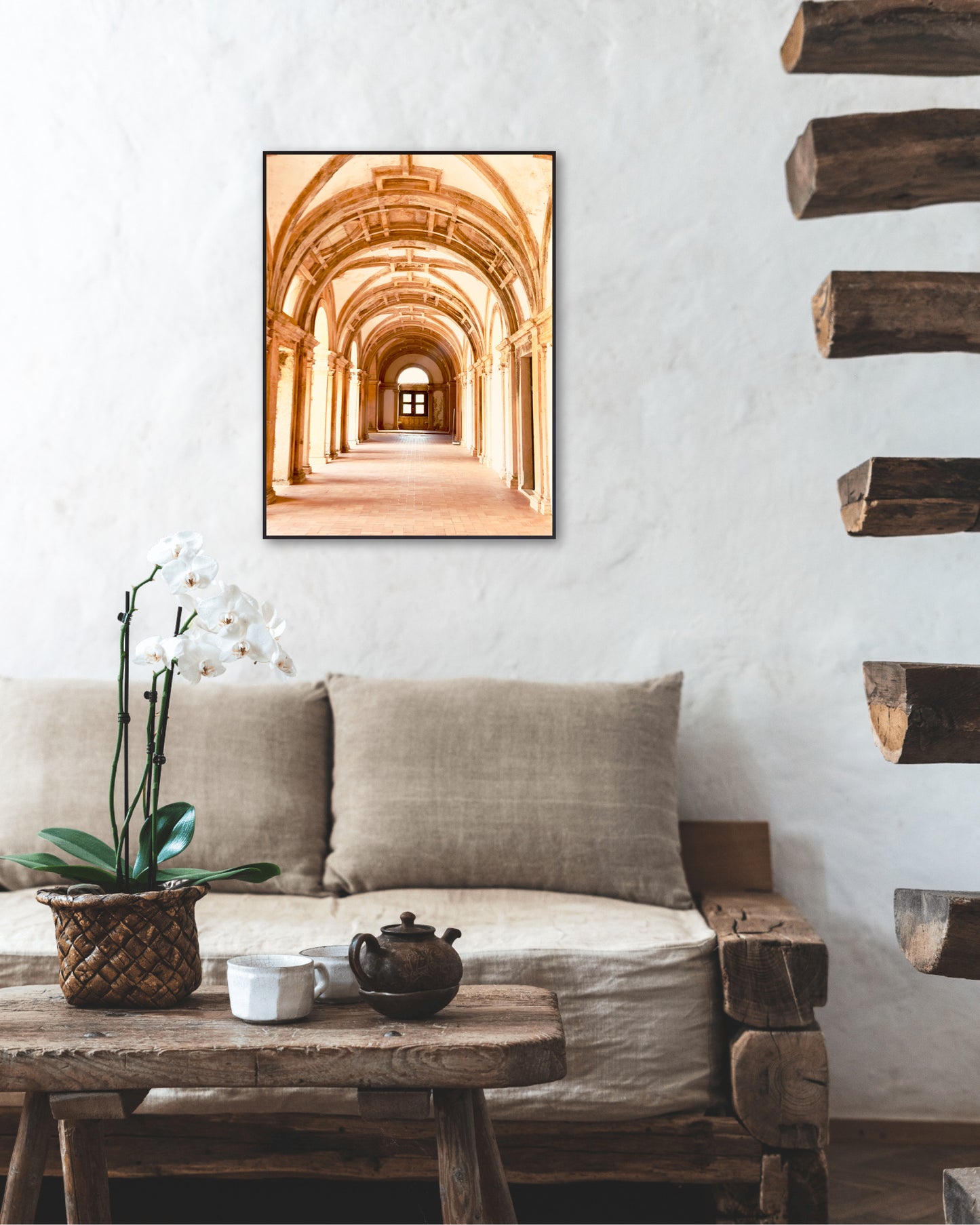 "Through the Light-Filled Arches" Fine Art Photography