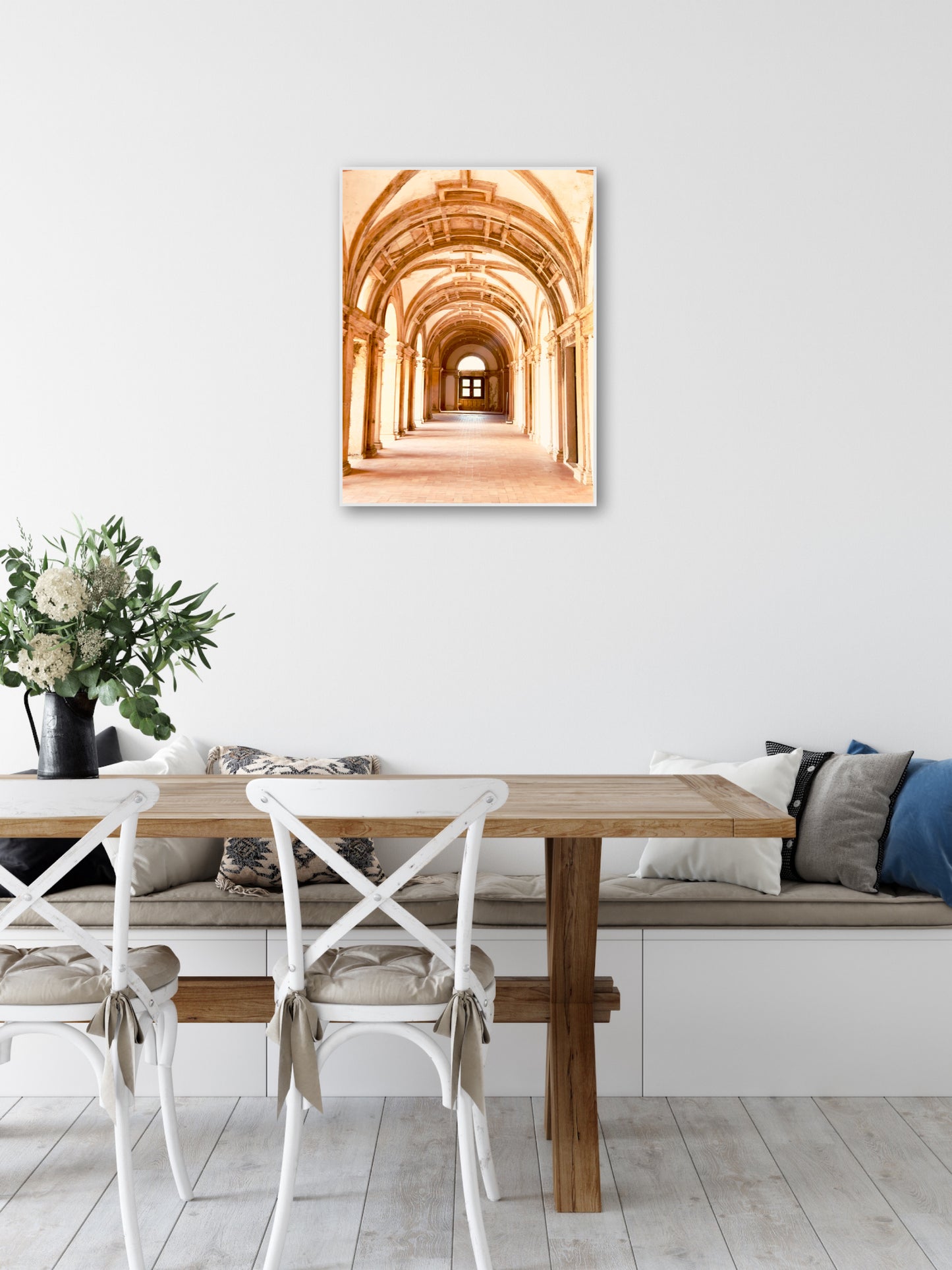 "Through the Light-Filled Arches" Fine Art Photography