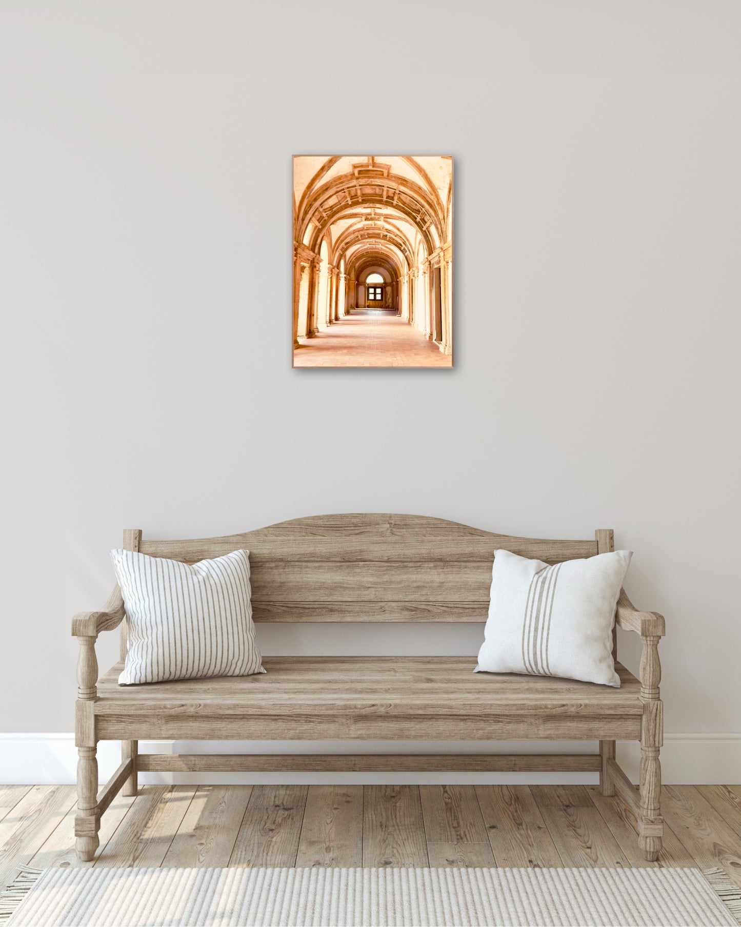 "Through the Light-Filled Arches" Fine Art Photography