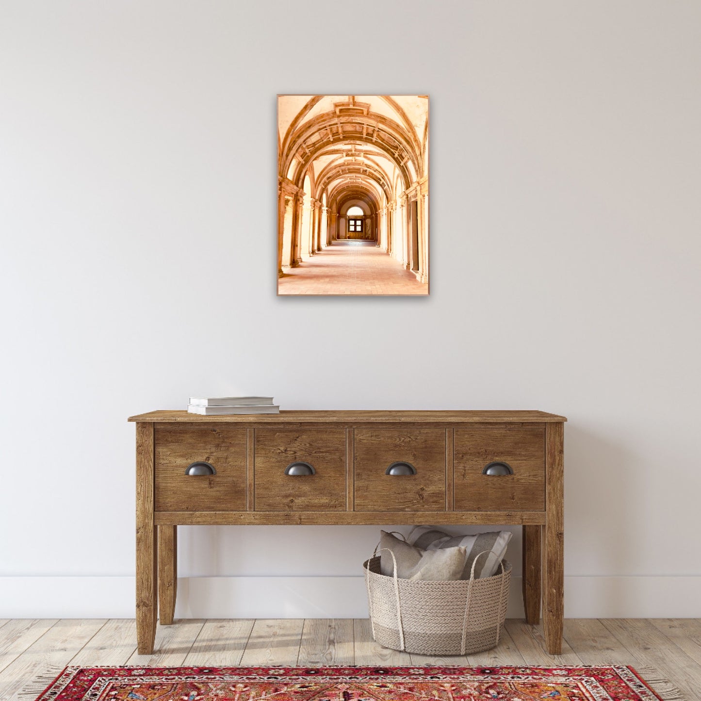 "Through the Light-Filled Arches" Fine Art Photography