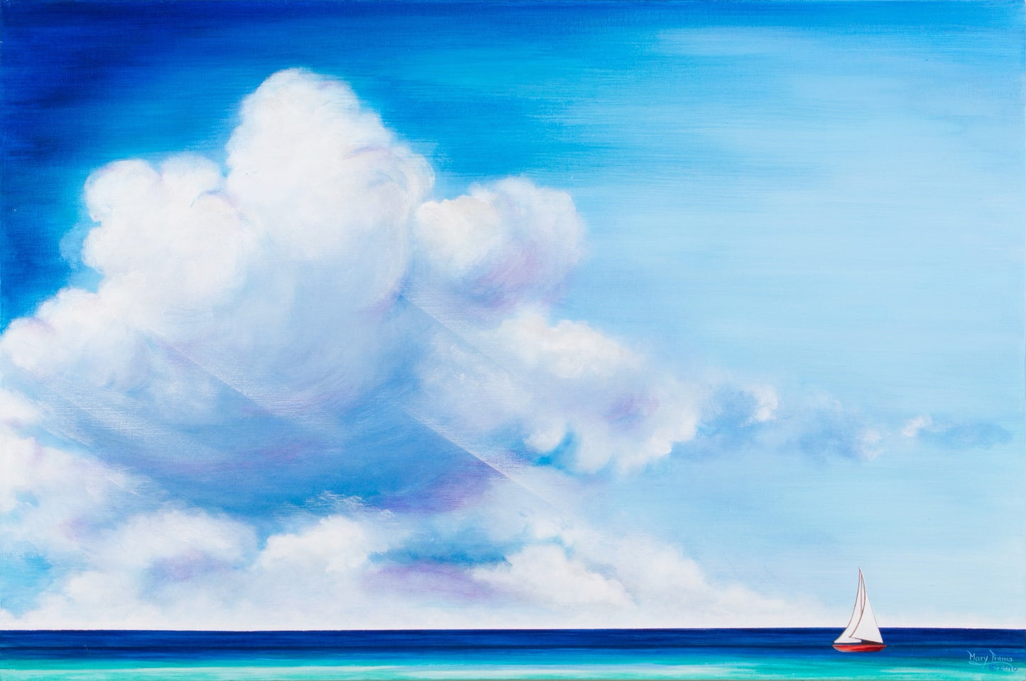“Sailing” Original Painting