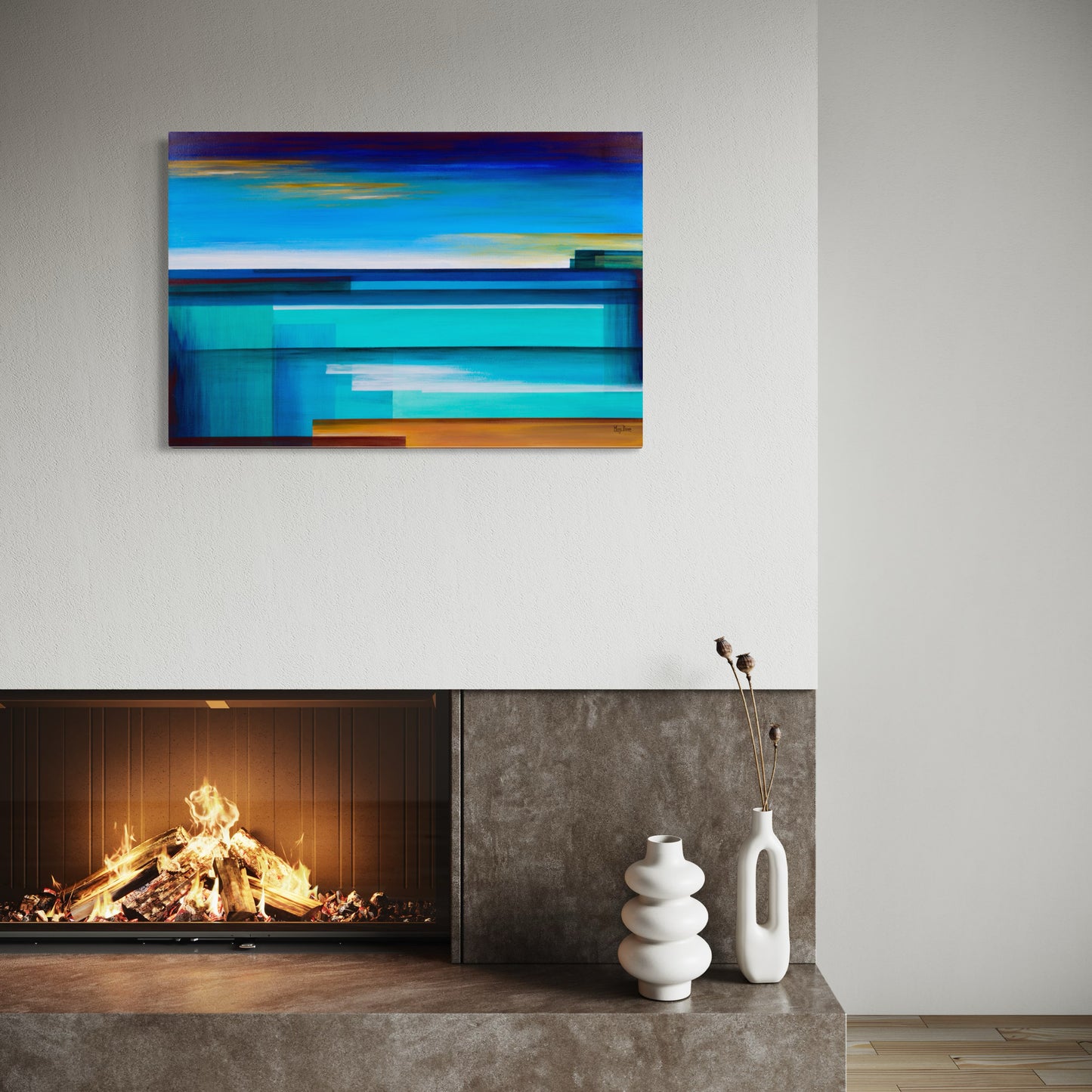 "Abstract Seascape" Fine Art Print