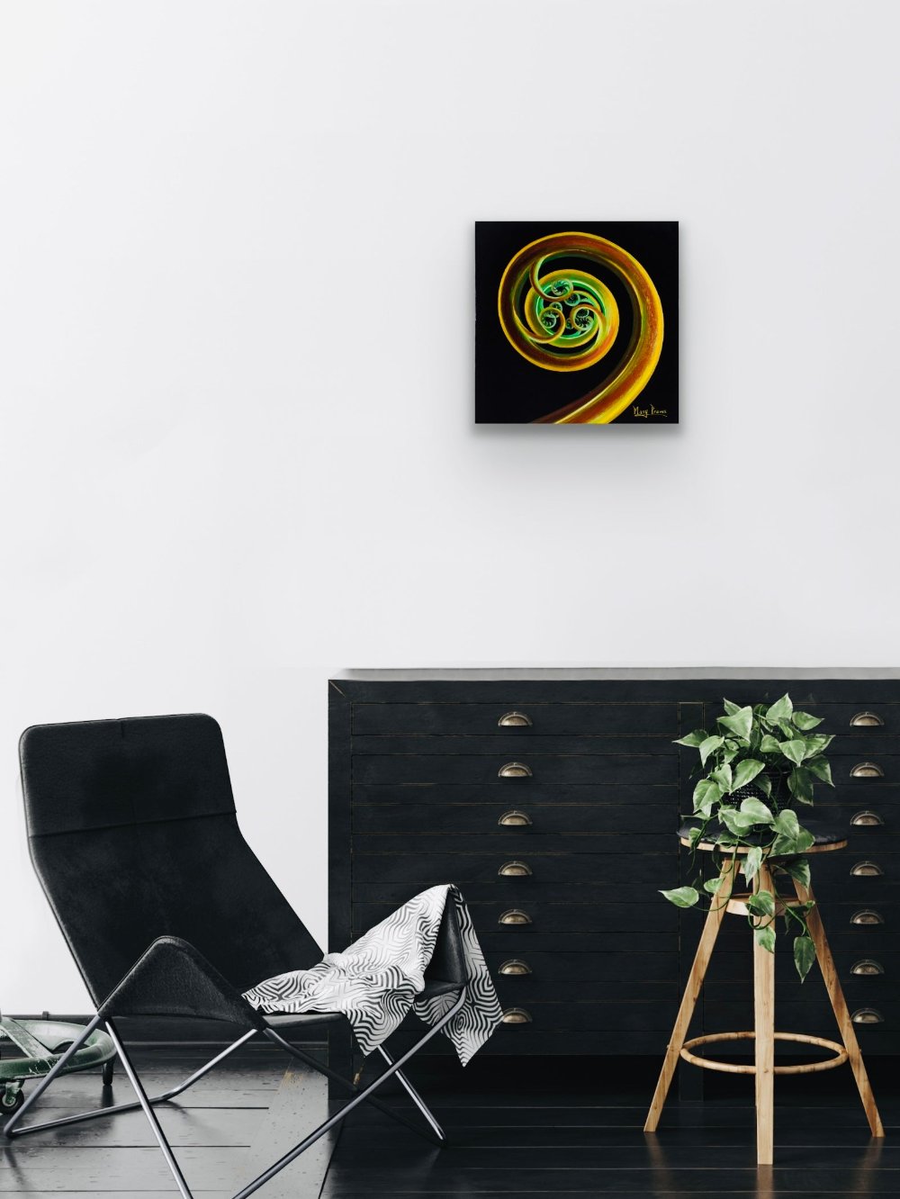 "Serene Swirl" Fine Art Print