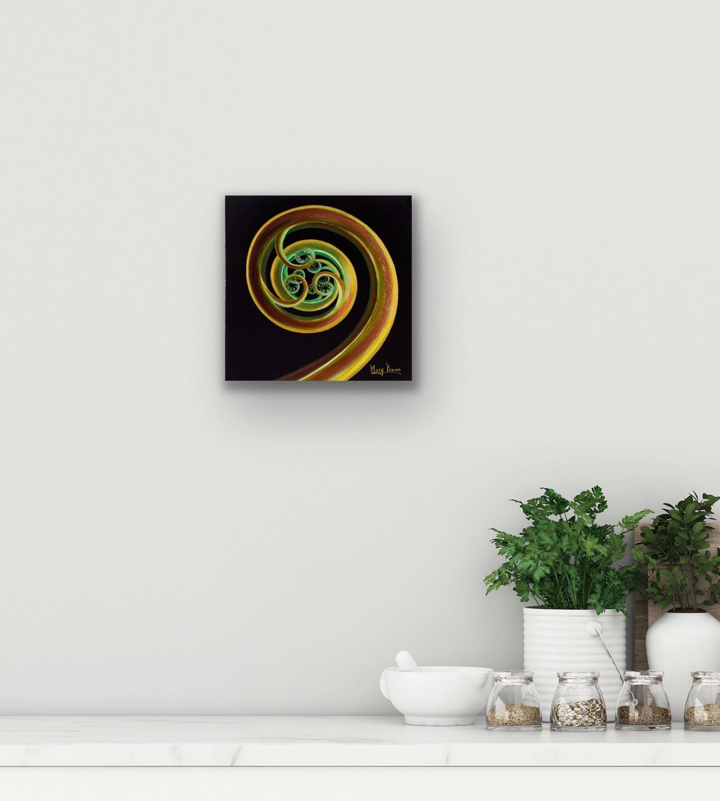 "Serene Swirl" Fine Art Print