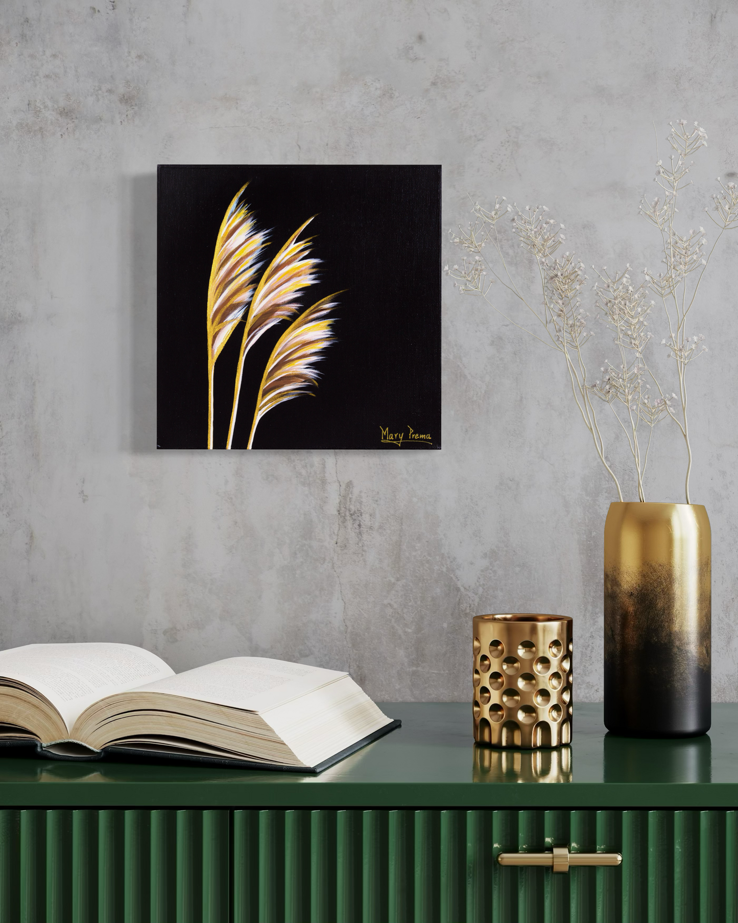 "Golden Breeze" Original Painting