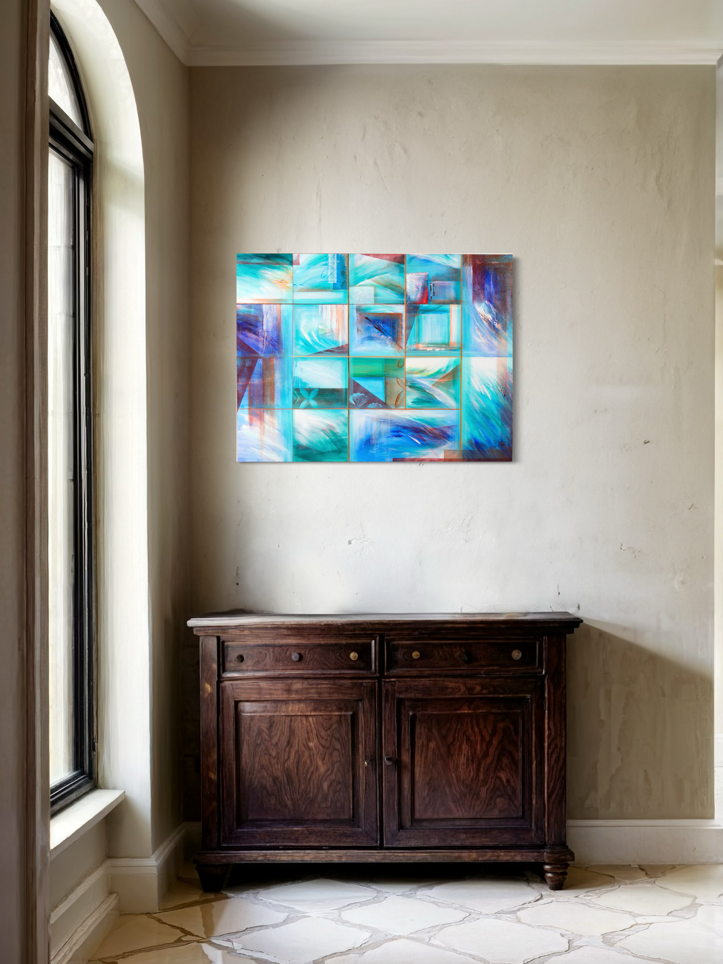 "Abstract Ocean" Fine Art Print