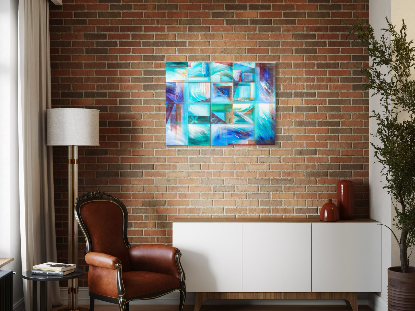 "Abstract Ocean" Fine Art Print