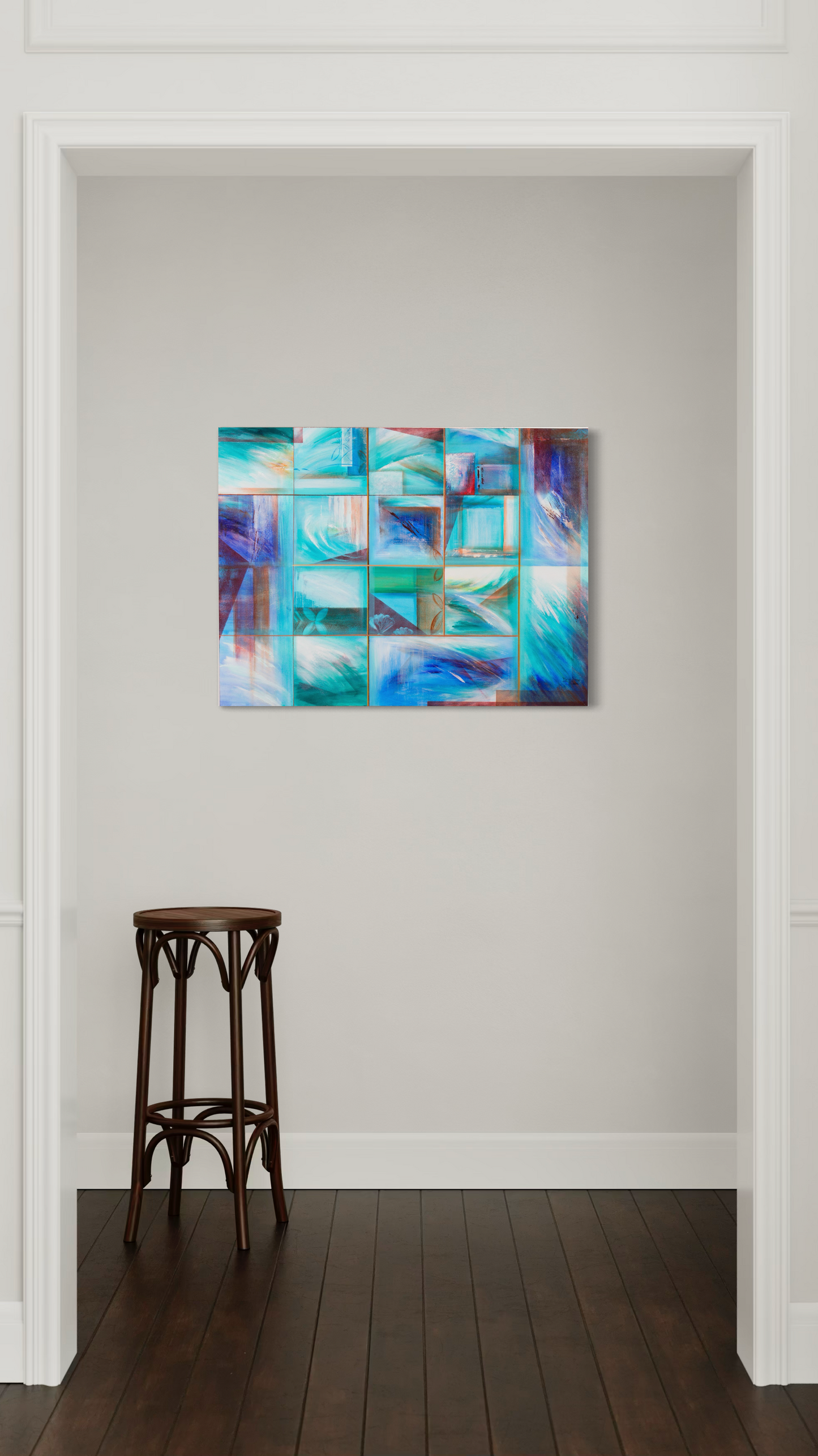 "Abstract Ocean" Original Painting