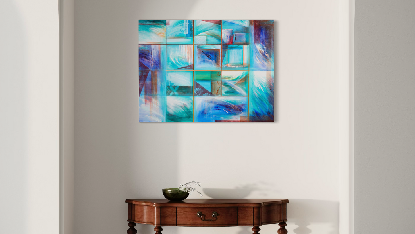 "Abstract Ocean" Fine Art Print