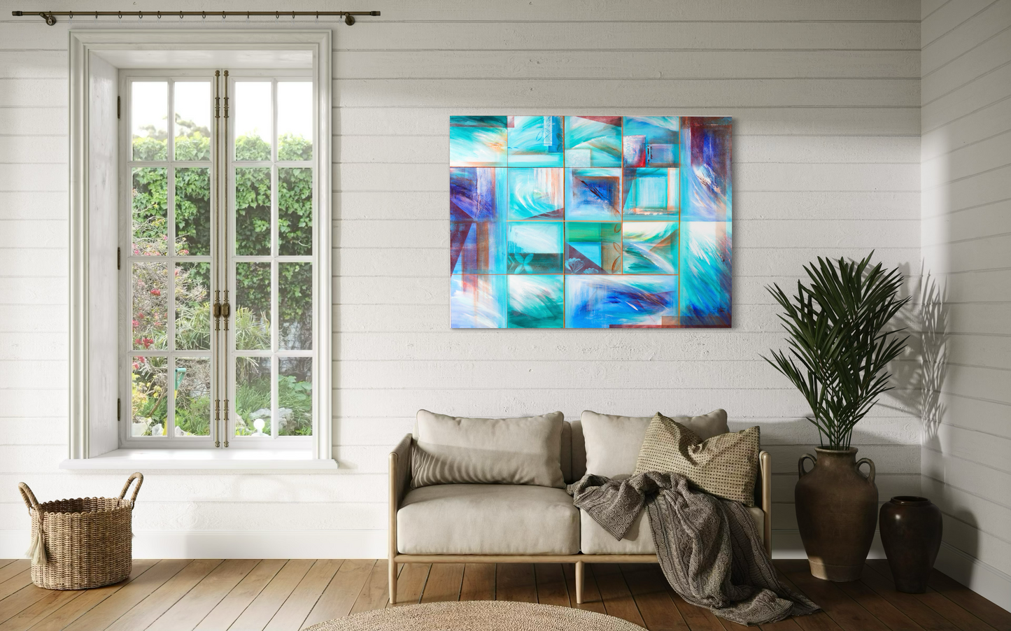 "Abstract Ocean" Fine Art Print