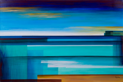 "Abstract Seascape" Original Painting