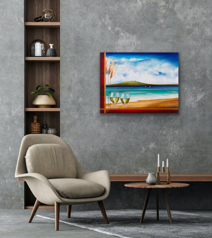 "Serene Sips" Original Painting