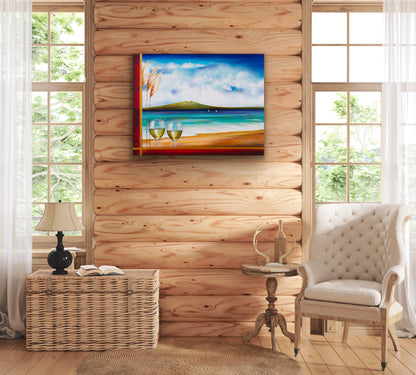 "Serene Sips" Original Painting