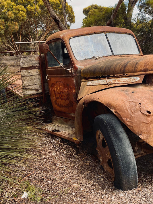 "Forgotten Wheels" Fine Art Photography
