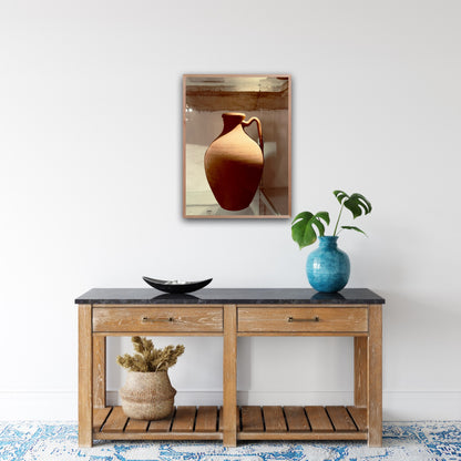 "Exquisite Earthenware: 17th Century Portuguese Urn" Fine Art Photography