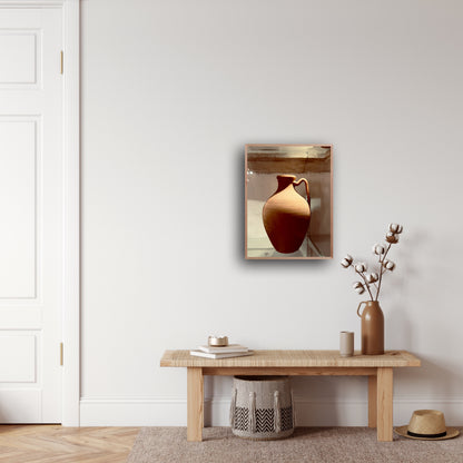 "Exquisite Earthenware: 17th Century Portuguese Urn" Fine Art Photography