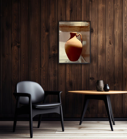 "Exquisite Earthenware: 17th Century Portuguese Urn" Fine Art Photography
