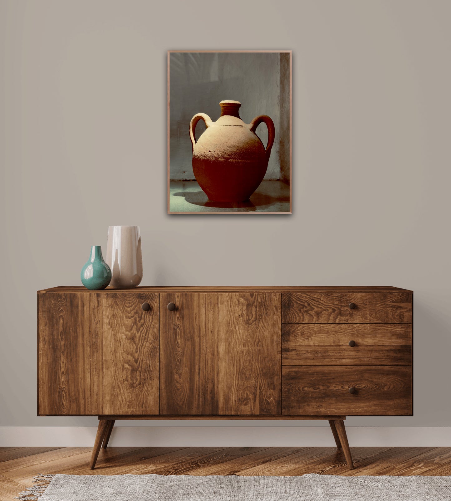 "Exquisite Artisan Ware: 17th Century Portuguese Urn" Fine Art Photography