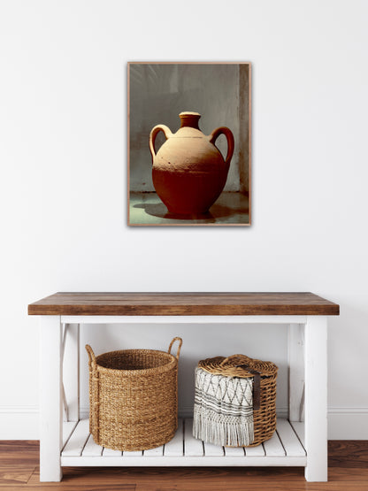 "Exquisite Artisan Ware: 17th Century Portuguese Urn" Fine Art Photography