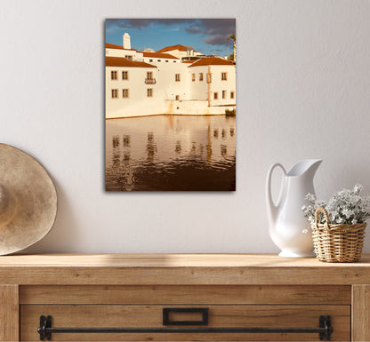 "The Red Roofed Vista" Fine Art Photography