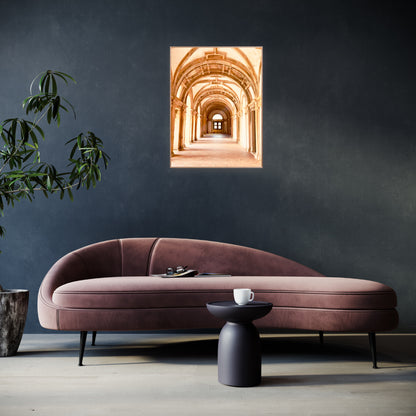 "Through the Light-Filled Arches" Fine Art Photography