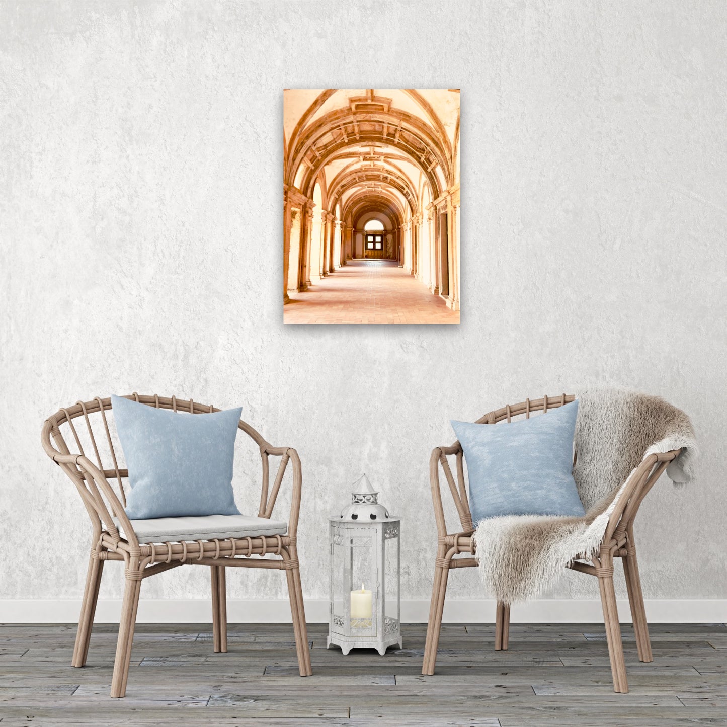 "Through the Light-Filled Arches" Fine Art Photography