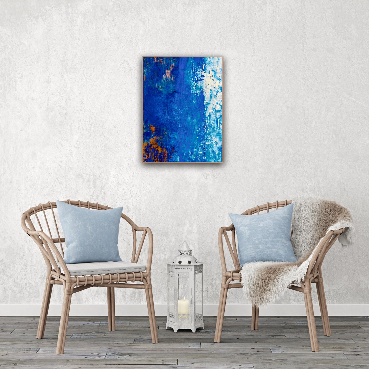 "Unraveling Blues" Fine Art Photography
