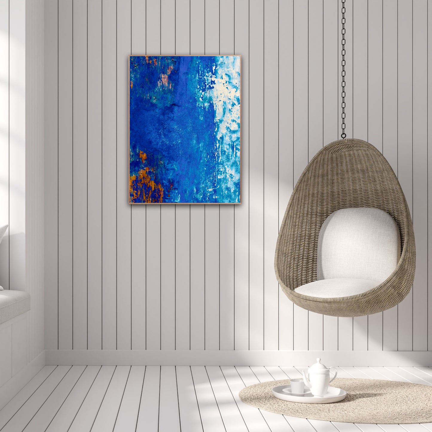 "Unraveling Blues" Fine Art Photography