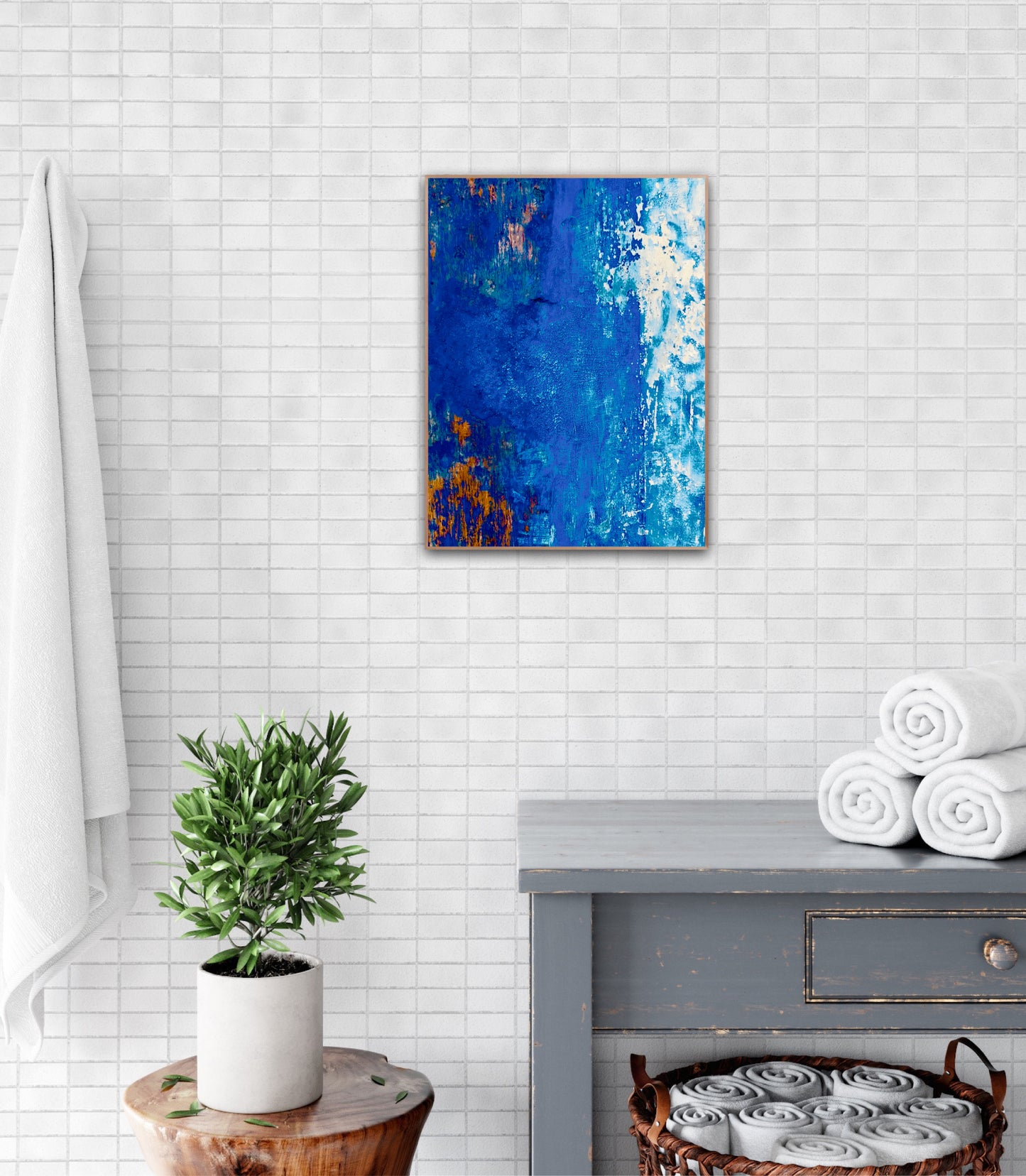 "Unraveling Blues" Fine Art Photography
