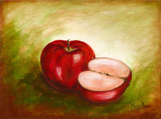 "An Apple and a half"  Fine Art Print